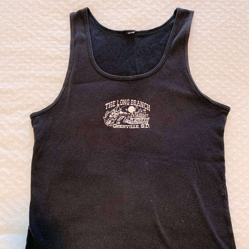 🤍Vintage ribbed tank 🖤